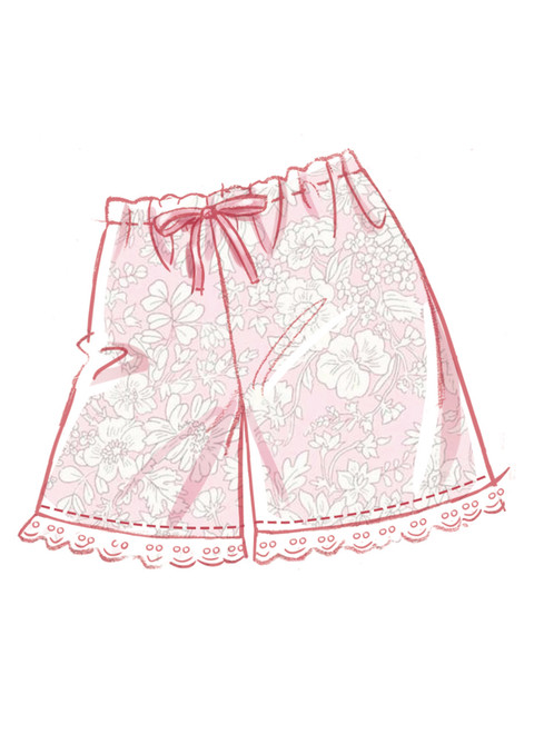McCall's M8613 | McCall's Sewing Pattern Misses' Bralette, Shirt and Shorts