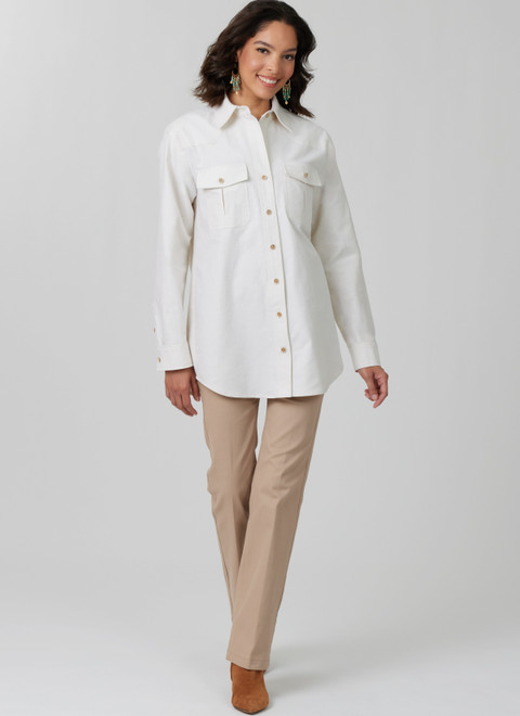 M8615 (PDF) | McCall's Sewing Pattern Unisex Shirts | McCall's