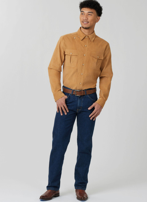 M8615 (PDF) | McCall's Sewing Pattern Unisex Shirts | McCall's