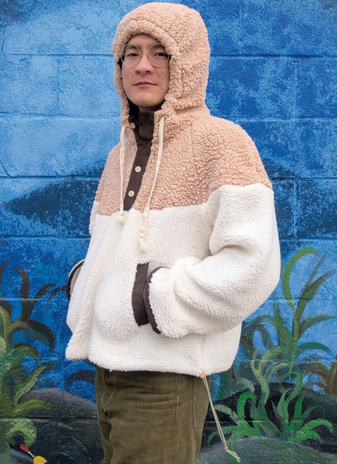 ME2136 | Know Me Sewing Pattern Unisex Contrast Jackets by Donny Q