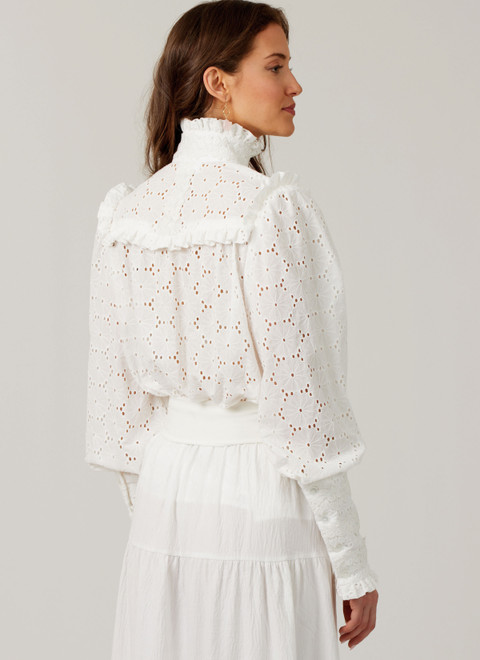 M8620 | McCall's Sewing Pattern Misses' Blouses by Laura Ashley