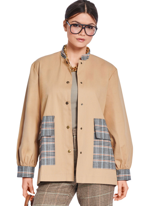 BUR5706 | Burda Style Pattern 5706 Misses' Jackets | Burda Style