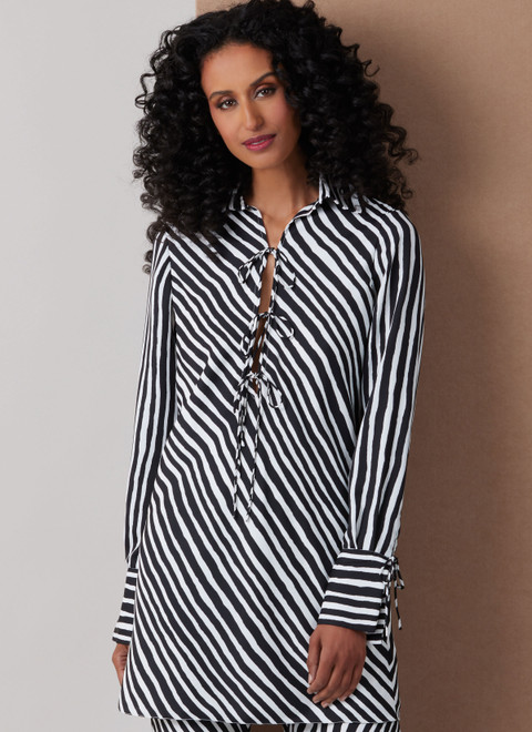 Vogue Patterns V2140 | Misses' Tunic with Sleeve Variations and Pants