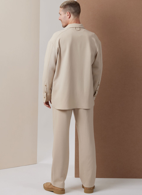 Vogue Patterns V2142 | Men's Shirt and Pants