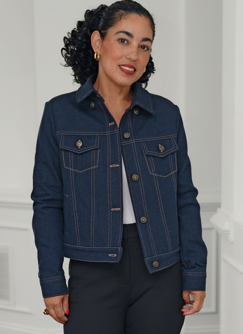 S3168 (PDF) | Simplicity Sewing Pattern Misses' Jacket with