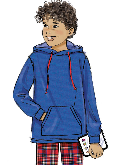 Simplicity S3173 | Simplicity Sewing Pattern Girl's, Boy's and Adult Knit Hoodie and Pants