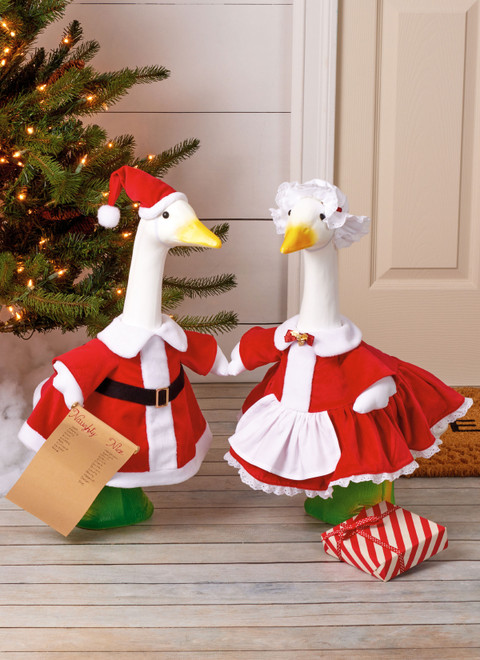 S3187 (PDF) | Simplicity Sewing Pattern Porch Geese Clothes for