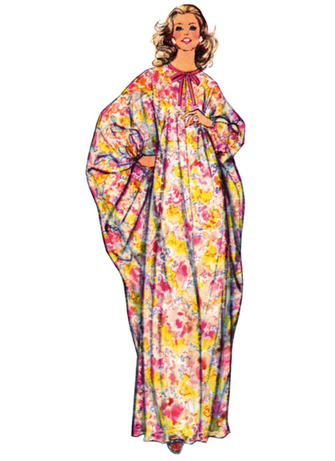 S3179 | Simplicity Sewing Pattern 1970's Misses' Jiffy Caftan