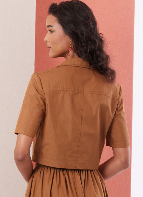 B7061 | Butterick Sewing Pattern Misses' and Miss Petite Jacket