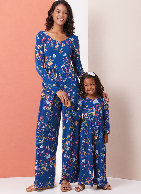 B7064 | Butterick Sewing Pattern Children's and Misses' Knit