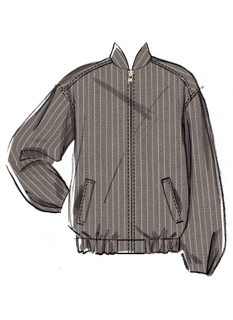 M8629 | McCall's Sewing Pattern Misses' Blouson Jacket with