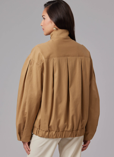 M8629 | McCall's Sewing Pattern Misses' Blouson Jacket with