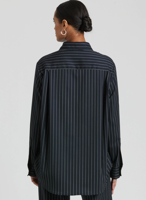 Simplicity S3194 | Simplicity Sewing Pattern Misses' Shirt with Sleeve Variations