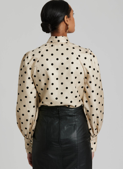 Simplicity S3195 | Simplicity Sewing Pattern Misses' Blouse with Detachable Tie and Sleeve Variations