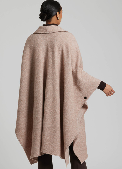 Simplicity S3197 | Simplicity Sewing Pattern Misses' Capes and Tie Belt