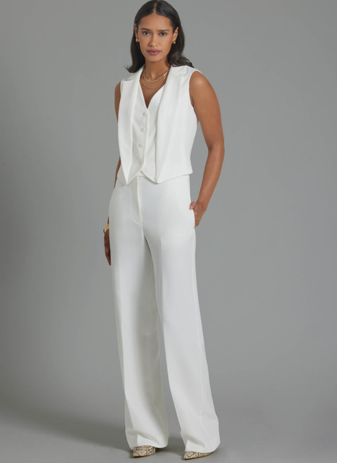 Simplicity S3200 | Simplicity Sewing Pattern Misses' Vest and Pants