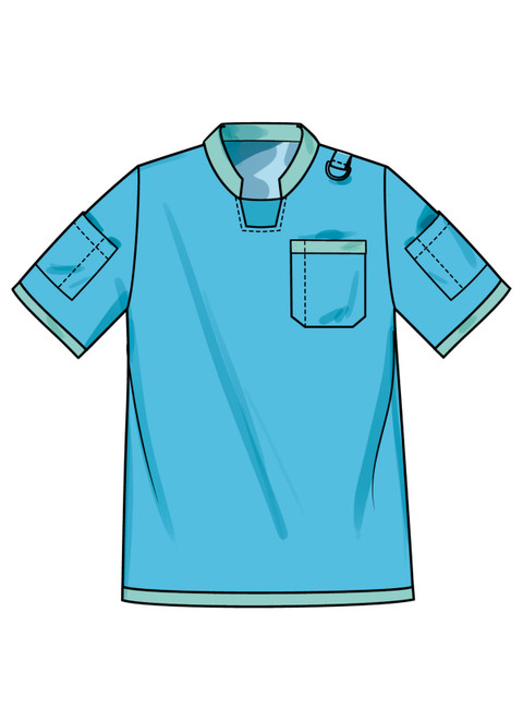 Simplicity S3203 | Simplicity Sewing Pattern Unisex Scrubs