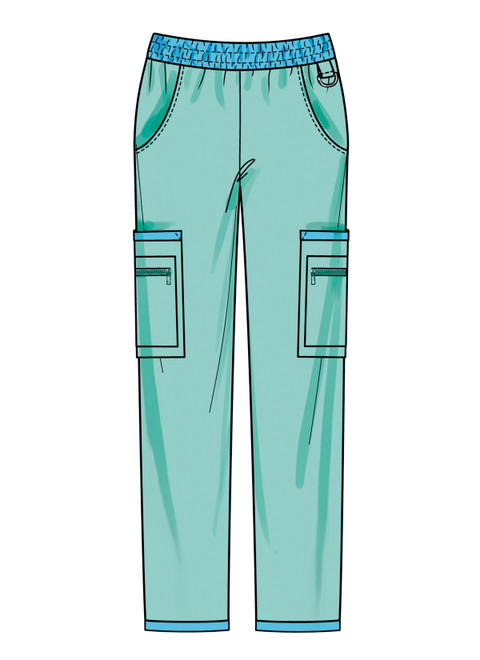 Simplicity S3203 | Simplicity Sewing Pattern Unisex Scrubs