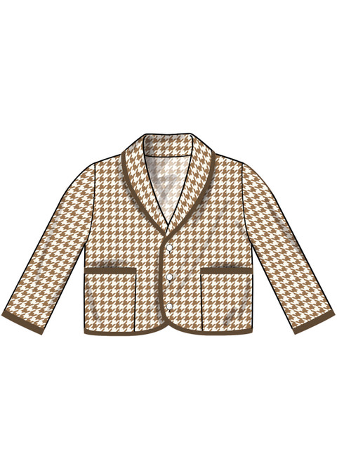 Simplicity S3208 | Simplicity Sewing Pattern Babies' Jacket, Pants in Two Lengths and Cap in S-M-L