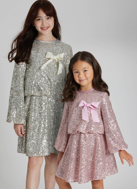Simplicity S3210 | Simplicity Sewing Pattern Children's and Girls' Two-Piece Dress