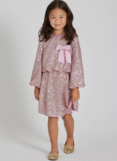 Simplicity S3210 | Simplicity Sewing Pattern Children's and Girls' Two-Piece Dress