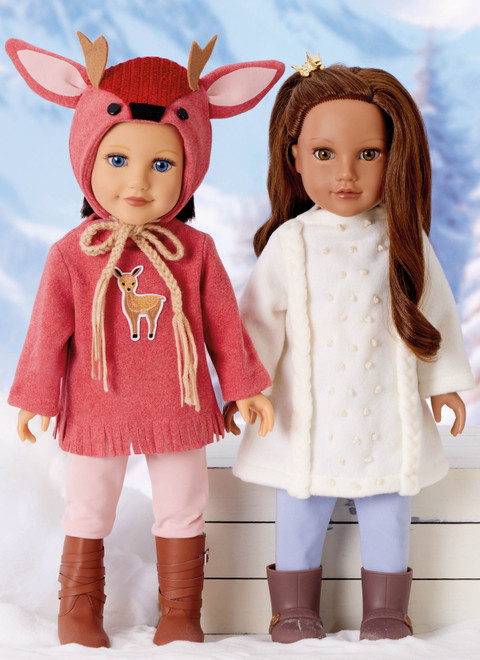 Simplicity S3219 | Simplicity Sewing Pattern 18" Doll Clothes