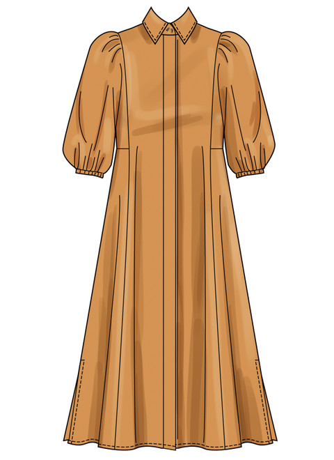 Simplicity S3193 | Simplicity Sewing Pattern Misses' Shirtdress with Sleeve and Length Variations