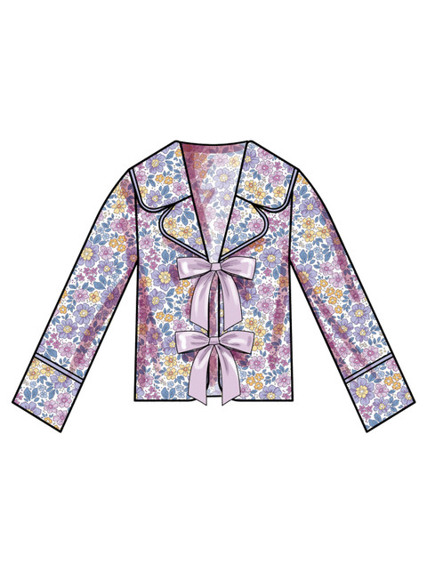 Simplicity S3202 | Simplicity Sewing Pattern Children's and Misses' Lounge Top, Shorts and Pants