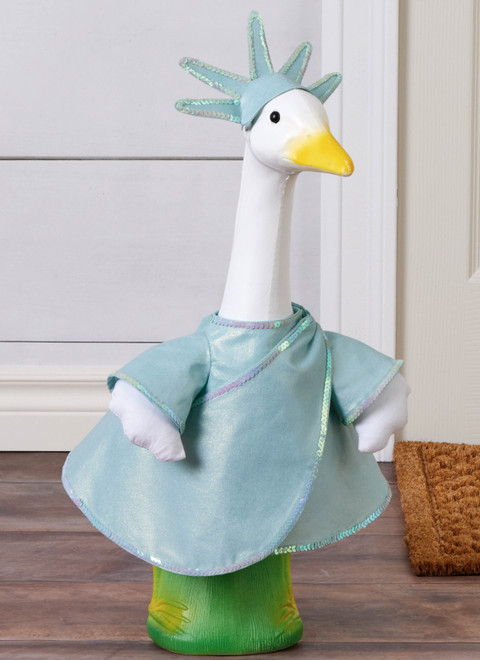 Simplicity S3224 | Simplicity Sewing Pattern America 250 Porch Geese Clothes