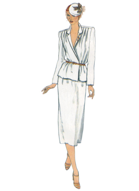 Vogue Patterns V2171 | Vogue Patterns 1970s Misses' Vintage Dress, Top and Skirt