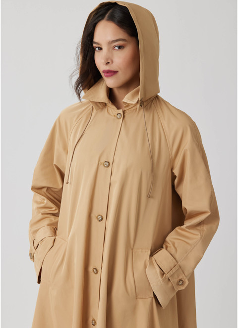 M8655 (PDF) | McCall's Sewing Pattern Misses' Trench Coat in Three