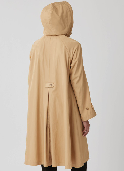 M8655 (PDF) | McCall's Sewing Pattern Misses' Trench Coat in Three