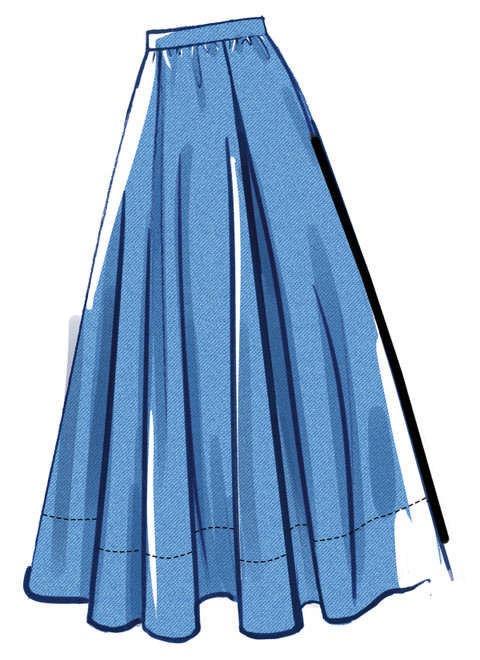 McCall's M8662 | Misses' Top and Skirt