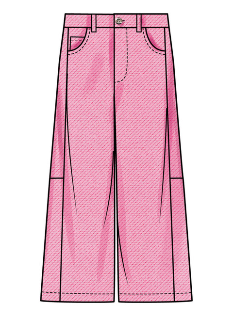 McCall's M8666 | Girl's Jacket and Pants