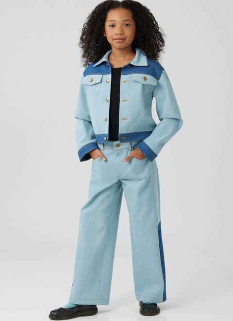 McCall's M8666 | Girl's Jacket and Pants