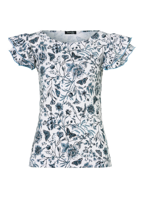 Burda Style BUR5629 | Burda Style Pattern 5629 Misses' Tops