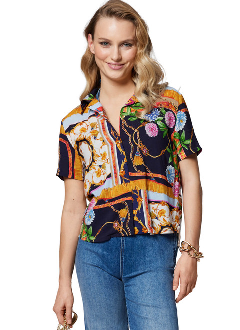 Burda Style BUR5646 | Burda Style Pattern 5646 Misses' Shirts