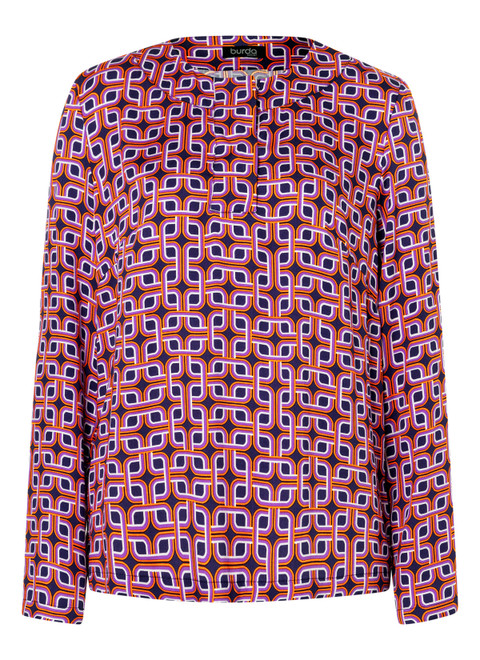 Burda Style BUR5655 | Burda Style Pattern 5655 Misses' Blouses