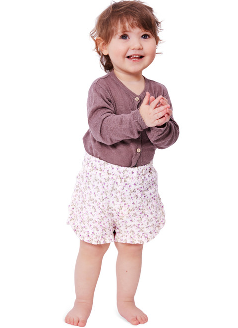 Burda Style BUR9190 | Burda Style Pattern 9190 Babies Top and Pants