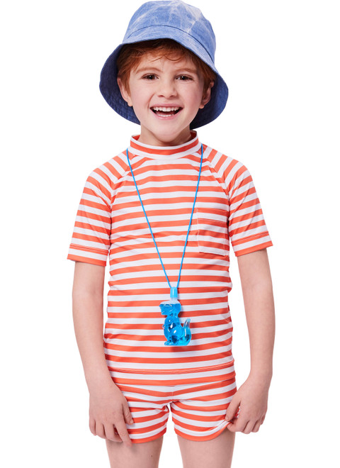 Burda Style BUR9192 | Burda Style Pattern 9192 Children's Beachwear