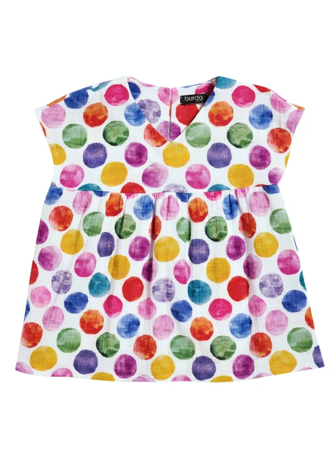 Burda Style BUR9195 | Burda Style Pattern 9195 Children's Blouse