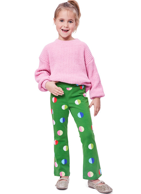 Burda Style BUR9196 | Burda Style Pattern 9196 Children's Leggings