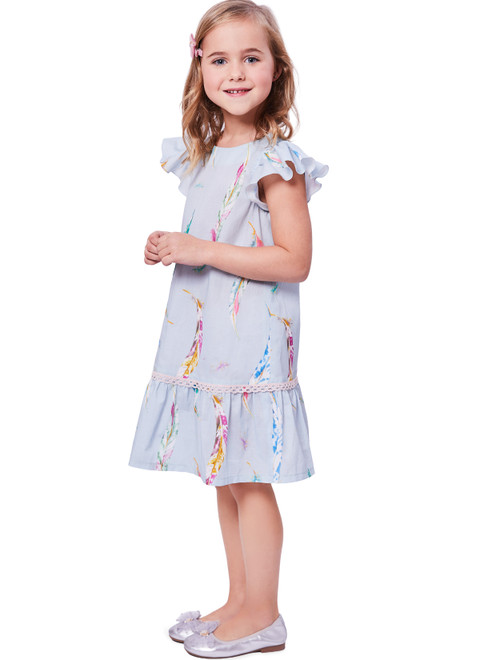 Burda Style BUR9197 | Burda Style Pattern 9197 Children's Dresses