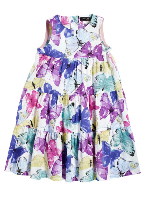 Burda Style BUR9197 | Burda Style Pattern 9197 Children's Dresses