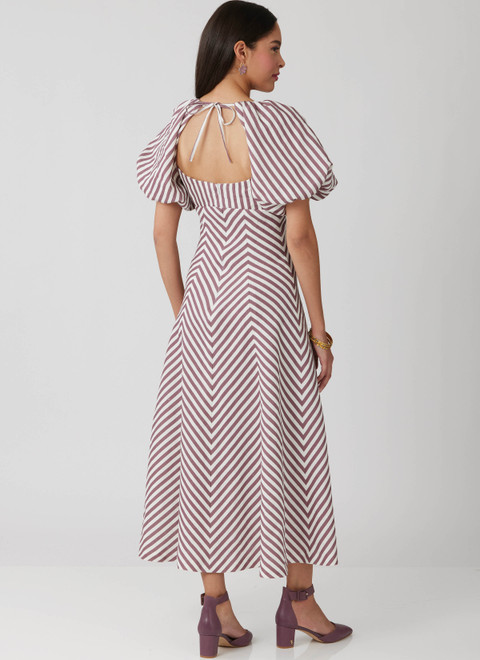 McCall's M8649 | Misses' Midi Dress with Sleeve and Length Variations