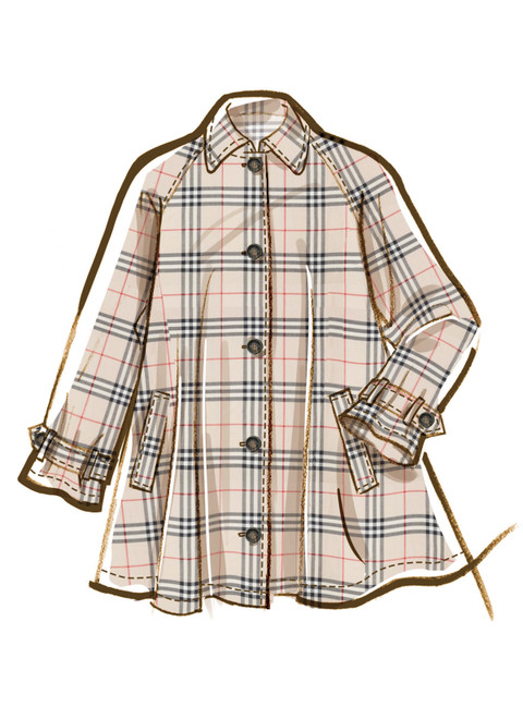 M8655 | Misses' Trench Coat in Three Lengths with Optional Hood