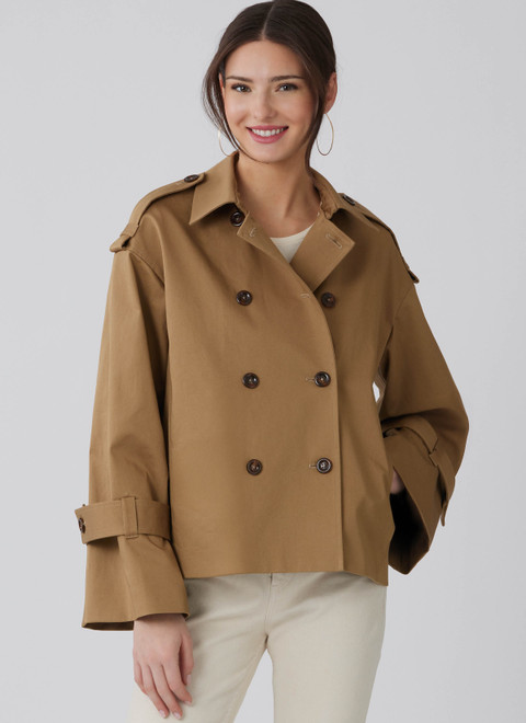 M8656 | Misses' and Women's Trench Jacket | McCall's