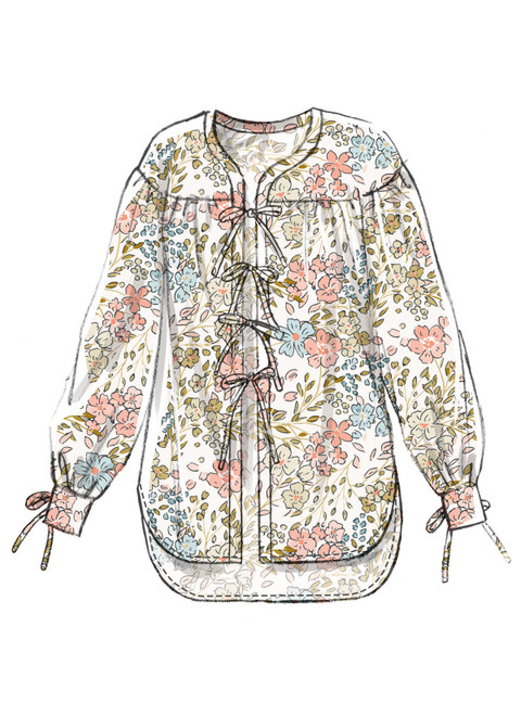 M8663 | Misses' Lounge Top, Shorts and Pants | McCall's