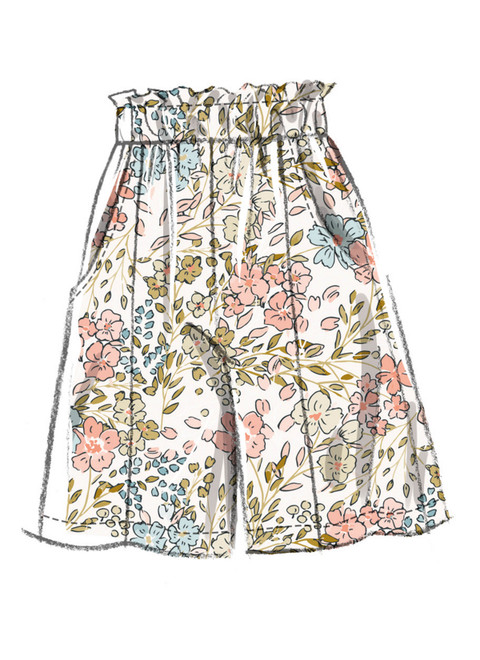 McCall's M8663 | Misses' Lounge Top, Shorts and Pants