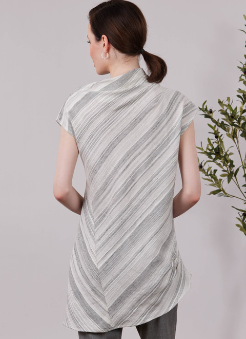 S3233 (PDF) | Simplicity Sewing Pattern Misses' Draped Top in